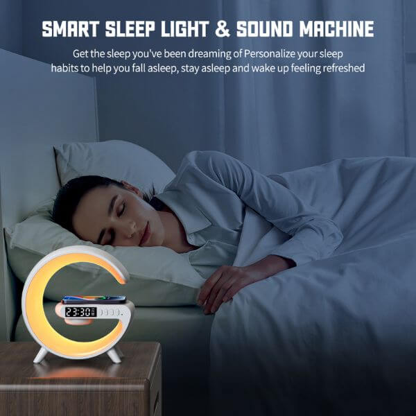 Smart LED Night Light with Wireless Charger